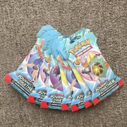 8 Pokemon TCG Journey Together Booster Packs English Nintendo FACTORY SEALED - Image 1