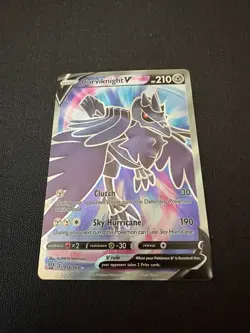 Pokemon - Corviknight V (Full Art) 156/163 Swsh05: Battle Styles Holo - LP/NM - Image 4