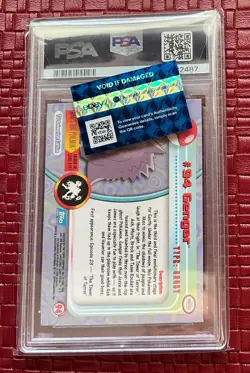 2000 Topps Pokemon #94 Gengar Silver Foil Series 2 PSA 10 GEM MINT (POP 40) - Image 4