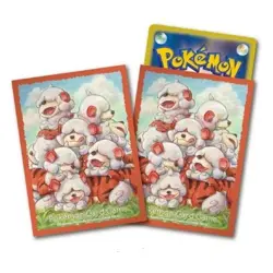 Pokemon Center Japan Exclusive Card Sleeves - Hisuian Growlithe (64-Pack) - Image 1