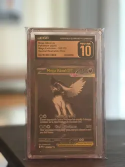 2025 POKEMON MEGA EVOLUTIONS #180 MEGA ABSOL EX CGC 10 PRISTINE - Image 1