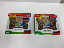Pokemon First Partner Illustration Collection Sealed Series 1 Lot of (2) Boxes - Image 1
