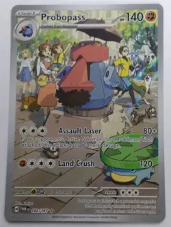 Pokemon TCG Probopass 182/167 Twilight Masquerade Illustration Rare Full Art Ho… - Image 1