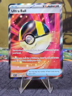 Pokemon TCG Ultra Ball 264/217 Ascended Heroes Ultra Rare Holo Card NM - Image 1
