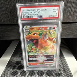 Pokemon Charizard VSTAR 014/172 PSA 9 Japanese - Image 1