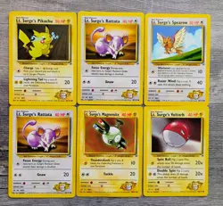 Pokemon Vintage GYM HEROES Card Lot 1999 WOTC LP/NM No Dupes - Image 2