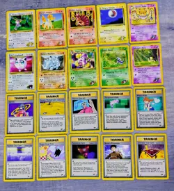 Pokemon Vintage GYM CHALLENGE Card Lot 1999 WOTC LP/NM Nice Lot - Image 1
