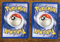 Pokemon Card Lot Of 2 Chinchou 42/64 And Lanturn 32/64 LP - Image 2
