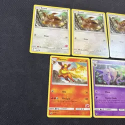 Eevee Flareon Espeon Lot Battle Academy Pokemon Set NM - Image 2