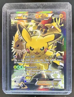 2016 Pokemon XY Pikachu EX Black Star Promos #XY124 - Image 1