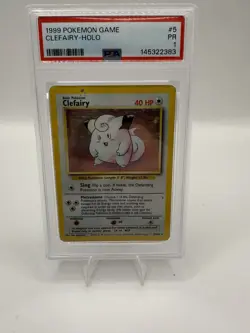 Pokemon PSA 1 Clefairy Base Set Unlimited #5 - Image 1