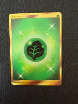 Pokemon - Grass Energy (Secret) 167/145 Sm-Guardians Rising Holo - NM - Image 5