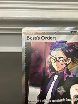 Boss’s Orders 256/217 Ultra Rare Full Art Pokemon TCG Ascended Heroes - Image 3