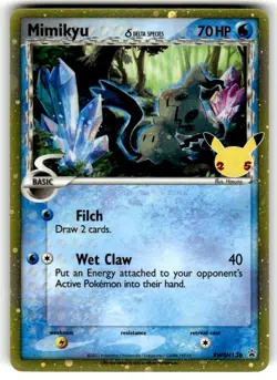 SWSH: Sword & Shield Promo Cards #SWSH136 Mimikyu (Delta Species) LP - Image 1