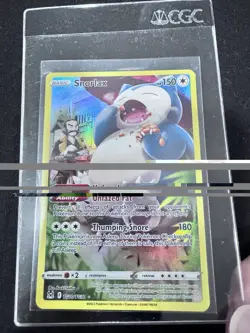 Pokemon TCG Snorlax TG10/TG30 Full Art Holo Lost Origin Trainer Gallery - Image 1