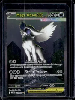 2025 Pokemon Mega Evolution Absol ex Special Illustration Rare #180/132 - Image 1