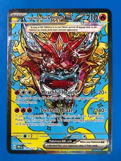 Hearthflame Mask Ogerpon ex 148/131 Prismatic Evolutions SIR Pokemon Card NM - Image 1