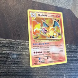 Pokemon TCG Charizard Evolutions Holo Card 11/108 See Pics - Image 2