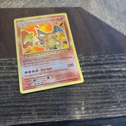 Pokemon TCG Charizard Evolutions Holo Card 11/108 See Pics - Image 4