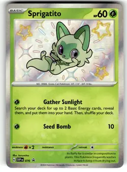 SV: Scarlet & Violet Promo Cards #076 Sprigatito - Image 1