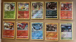 POKEMON LEAGUE PROMO 10 Card Lot - Meganium, Braixen, Celesteela, Darkrai, etc.. - Image 1