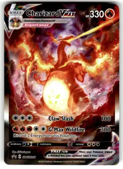 SWSH: Sword & Shield Promo Cards #SWSH261 Charizard VMAX NM - Image 1