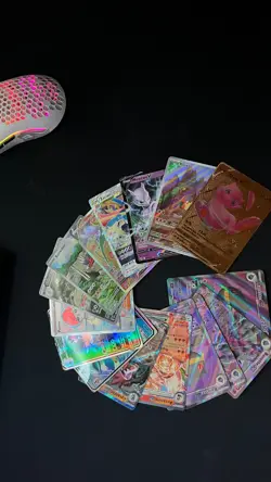 Pokemon card lot- 16x cards Rare/EX/V/NM/LP - Mixed types - Image 1