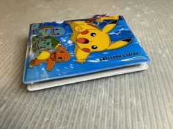 vintage Pokemon POCKET MONSTERS 1999 Mini-Card BINDER w/ Gengar Charm Game Freak - Image 2