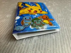 vintage Pokemon POCKET MONSTERS 1999 Mini-Card BINDER w/ Gengar Charm Game Freak - Image 3