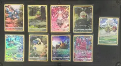 Pokemon Crown Zenith Lot 9 Cards- Galarian Gallery Full Art-NM/M Cards Shown - Image 1