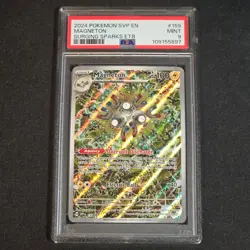 PSA 9 Magneton 159 Sv: Scarlet & Violet Promo Cards Holo - Image 1