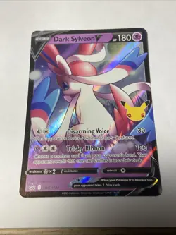 Dark Sylveon V SWSH134 SWSH: Sword & Shield Promo Cards Holo - Image 1