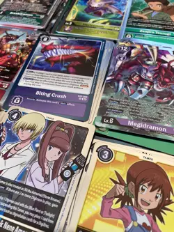 Digimon Card Game Bulk Lot of 500 Rare (R) Cards - Image 1