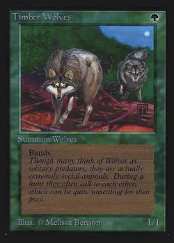 Timber Wolves Collectors' Edition PLD CARD ABUGames - Image 1