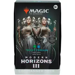 Modern Horizons 3 MTG COMMANDER DECK TRICKY TERRAIN - Image 2
