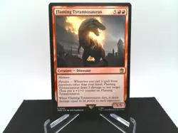 Flaming Tyrannosaurus 0085 Universes Beyond: Dr. Who WHO MTG Magic - Image 1