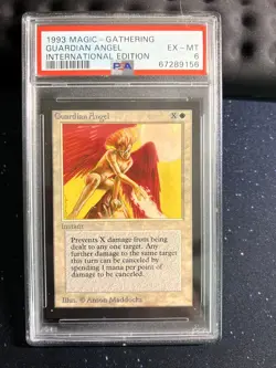 PSA 6 Guardian Angel International Collector's Edition MTG IE 1993 - Image 1