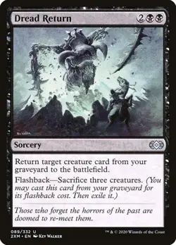 Dread Return - Foil Double Masters NM MTG - Image 1