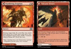 Sundering Eruption // Volcanic Fissure - Foil MH3 LP MTG - Image 1