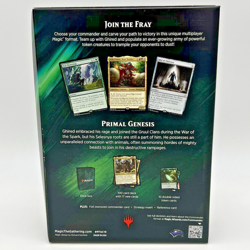 Magic the Gathering MtG Commander 2019 PRIMAL GENESIS Theme Deck FACTORY SEALED - Image 2