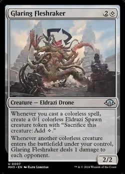 Glaring Fleshraker - Foil MH3 LP MTG - Image 1