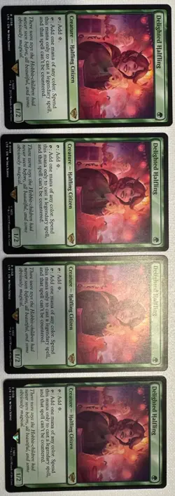 Magic: The Gathering: LOR - Delighted Halfling Playset 4x - Image 1