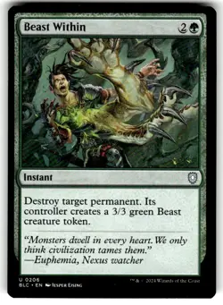 Beast Within Commander: Bloomburrow Regular MTG - Image 1