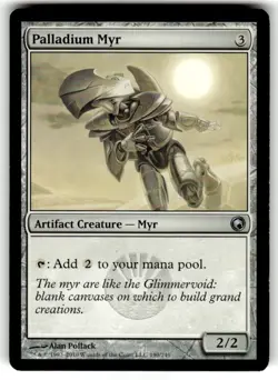 Palladium Myr Scars of Mirrodin Regular MTG LP - Image 1