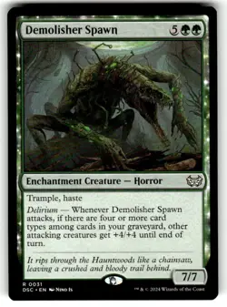 Demolisher Spawn Commander: Duskmourn: House of Horror Regular MTG - Image 1