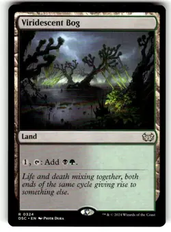 Viridescent Bog [Duskmourn: House of Horror Commander] Magic MTG - Image 1