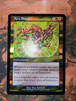 MTG FOIL Aura Shards Invasion NM - Image 1