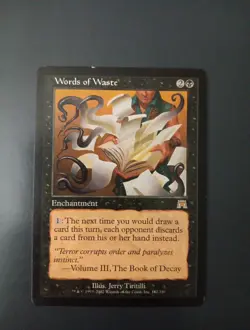 Words of Waste Onslaught Regular - Image 1