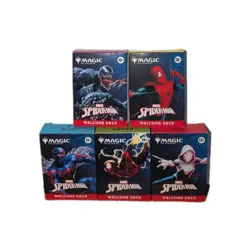 SDCC 2025 Magic The Gathering x Spider-Man Complete Welcome Deck Set (5) - Image 1