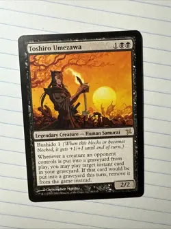 Toshiro Umezawa Betrayers of Kamigawa - Image 1